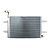 CONDENSADOR FOX GOL G5 G6  POLO SAVEIRO VOYAGE 2003 a 2014 - Imagem 2