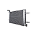 CONDENSADOR REFRIJET VOLKSWAGEN GOL/ FOX/ SAVEIRO 2008 À 2016 SIST. DELPHI OEM:5Z0820411 - Imagem 3
