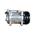 COMPRESSOR UNIVERSAL SD4507 5H14 2A 24V SAIDA VERTICAL 132mm - Imagem 3