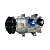 COMPRESSOR HS15 FORD NEW FIESTA MEXICANO 1.6 16V 2010 A 2013 - Imagem 1
