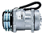 COMPRESSOR ORIGINAL SANDEN 4862 FLX7 2A 24V 8 ORELHAS - Imagem 1