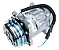 COMPRESSOR ORIGINAL SANDEN 4862 FLX7 2A 24V 8 ORELHAS - Imagem 3