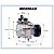 COMPRESSOR HONDA CIVIC TRSA09 PV4 110mm 12V 1994 - 2000 - Imagem 2