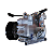 COMPRESSOR HONDA CRV NEW CIVIC 2.0 ACCORD TRSE07 7PK 12V - Imagem 1