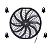 ELETROVENTILADOR VENTOINHA 16" POL 24V ASPIRANTE UNIVERSAL - Imagem 7