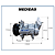 COMPRESSOR CLIO SANDERO LOGAN SYMBOL PEUGEOT 206 SD 6V12 1.0 - Imagem 8