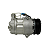 COMPRESSOR FIAT DOBLO PALIO STILO STRADA CORSA MERIVA MONTANA MAHLE - Imagem 2