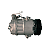 COMPRESSOR CELTA CORSA PRISMA 1.0 1.4 2002 A 2012 6PK MAHLE - Imagem 2