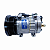 COMPRESSOR SANDEN EDGE SD 7H15 4301 CATERPILLAR PV8 153/133MM 24V - Imagem 1