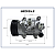 COMPRESSOR DENSO TOYOTA COROLLA 2.0 1 VALVULA 2010 A 2014 - Imagem 6