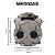 COMPRESSOR SANDEN AMERICANO 7H15 4478 2A 12V CASE NEW HOLLAND - Imagem 9