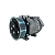 COMPRESSOR 7H15 MAQUINA RETRO JCB CX 214E 526S 8PK 124MM 12V - Imagem 3