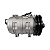 COMPRESSOR TM21 2A 12V PARA RETROESCAVADEIRA CATERPILLAR 416 - Imagem 2