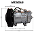 COMPRESSOR REFRIJET 7H15 UNIVERSAL/ VOLVO FH/ FM/ FMX 2008 À 2018 24V 8PK Ø180MM OEM:4116U - Imagem 7