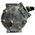 COMPRESSOR SANDEN ORIGINAL 7H15 12PK 24V 6095 6451 ESCAVADEIRA CATERPILLAR - Imagem 8