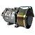 COMPRESSOR SANDEN ORIGINAL 7H15 12PK 24V 6095 6451 ESCAVADEIRA CATERPILLAR - Imagem 4