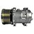 COMPRESSOR SANDEN ORIGINAL 7H15 12PK 24V 6095 6451 ESCAVADEIRA CATERPILLAR - Imagem 3