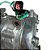 COMPRESSOR SANDEN ORIGINAL 7H15 12PK 24V 6095 6451 ESCAVADEIRA CATERPILLAR - Imagem 7