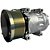 COMPRESSOR SANDEN ORIGINAL 7H15 12PK 24V 6095 6451 ESCAVADEIRA CATERPILLAR - Imagem 2