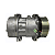 COMPRESSOR SCANIA PGR 114 124 164 T SANDEN 7H15 8067 24V 8PK - Imagem 3