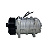 COMPRESSOR MODELO TM16 HD 12V POLIA 8PK 119MM 8 ORELHAS - Imagem 1