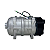 COMPRESSOR MODELO TM16 HD 24V POLIA 8PK 119MM 8 ORELHAS - Imagem 1