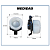 MOTOR VENTILADOR CAIXA EVAPORADORA SPIN COBALT ONIX PRISMA - Imagem 2