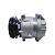 COMPRESSOR HARRISON 1A 24V ESCAVADEIRA HYUNDAI ZOOMLION XCMG - Imagem 1