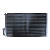 CONDENSADOR UNIVERSAL 14X25 ESPESSURA 32MM ALETAS SERPENTINA - Imagem 1