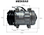 COMPRESSOR 7H15 4052 24V 2A 125MM FLEX FUROS PASSANTES - Imagem 6