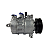 COMPRESSOR MODELO DENSO 6SES14C AMAROK V6 3.0 2018 A 2027 - Imagem 3