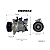 COMPRESSOR MODELO DENSO 6SES14C AMAROK V6 3.0 2018 A 2027 - Imagem 8