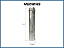 FILTRO SECADOR RENAULT KANGOO CLIO SANDERO LOGAN SYMBOL 2000 A 2013 - Imagem 3
