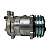 COMPRESSOR SANDEN ORIGINAL 5H14 UNIVERSAL 12V 2A Ø130MM OEM:5305 - Imagem 3