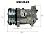 COMPRESSOR SANDEN ORIGINAL 5H14 UNIVERSAL 12V 2A Ø130MM OEM:5305 - Imagem 6
