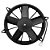 ELETROVENTILADOR UNIVERSAL 11" 24V SOPRANTE PERFIL ALTO CAMINHÃO/ ÔNIBUS - Imagem 1