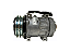 COMPRESSOR SANDEN ORIGINAL 7H15 UNIVERSAL 12V 2A Ø125MM OEM:SD4419 - Imagem 2