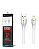 CABO iPhone lightning - 1 metro - ncb-004S - Imagem 1
