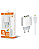 Carregador USB  iPhone lightning - NCA-004S - Imagem 1