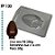 FORMA CRYSTAL 03 PARTES OVO EM PE 250GRS - Imagem 1