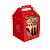 CAIXA PANETONE MALETA COM VISOR MERRY CHRISTMAS - Imagem 1