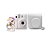 Kit Câmera Instax Mini 12 Branco com 10 fotos Macaron e Bolsa - Imagem 1