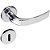 Fechadura Zamac Copa Roseta Cromado Pado 926-80l - Imagem 1