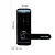 Fechadura Digital SL205 Com Biometria Senha Cartão E Chave - Imagem 6
