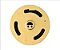 Olho Mágico Digital Ezviz DP2C - APP Campainha Vídeo 1080p GOLD - Imagem 6