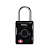 Cadeado TSA Digital com Biometria e senha 35B Papaiz Preto - Imagem 2