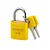 Cadeado de Latão SM LT-25mm Amarelo Pado Seguro e resistente - Imagem 2