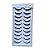 Cílios Postiços Cartela 10 Pares N01#: Efeito Natural e Sofisticado para um Look IrresistívelOs cílios postiços N01# são perfeitos para quem deseja um look natural e sofisticado. Os fios são macios e leves, imitando os cílios naturais, e o volume e defini - Imagem 1