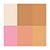 Paleta Multifuncional Ruby Rose Bronzer, Blush e Iluminador Feels Mood - Imagem 2
