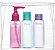 Conjunto com 3 Frascos de Viagem Ricca - 100ml, Tampas Sortidas, Ideal para Bagagem de Bordo - Imagem 4